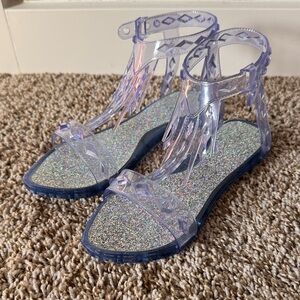 Girls FROZEN Glitter Sandals